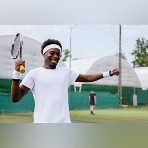3 piece set of sports headband and wristbands